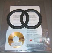 Infinity RS10, RS225, RS325, RS425 SM62 6″/6.5″ Foam Surround Speaker Repair Kit