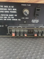 Vintage Sherwood S-7250 CP Stereo Receiver – Works -BUT NOT TUNER–Please Read: