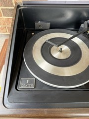 🍊Vintage 1970s Zenith Allegro Stereo System w/ AM/FM Stereo Turntable 8 Track!