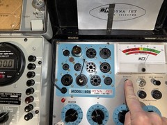 (1) Amperex By Mullard Blackburn LOW NOISE 12AX7 7025 E83CC Tube W/Matched Codes