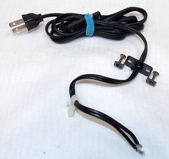 Original Power Cable Cord Assembly for Pioneer PL-55DX Turntable ~ Parts