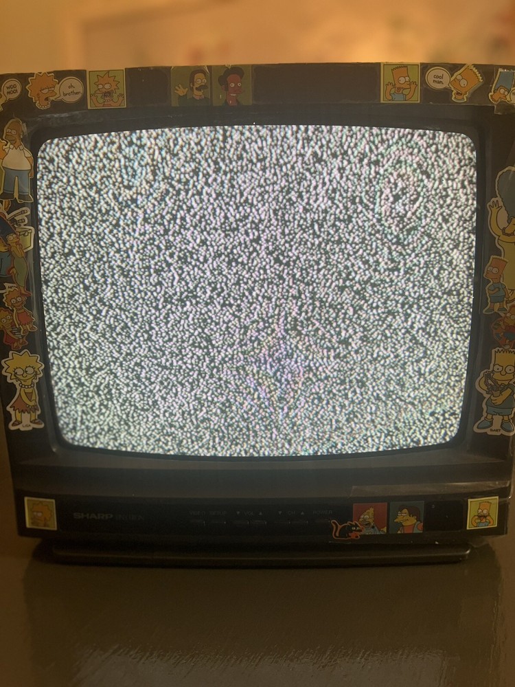 Sharp 13A M100 Retro Gaming TV CRT With Remote Tested