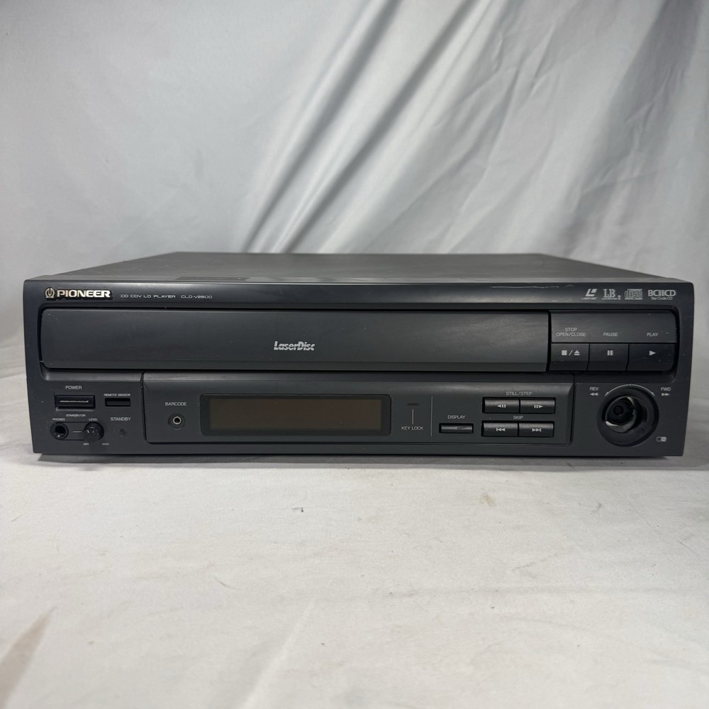 Pioneer CD CDV LD Player CLD-V2600 Laser Disc Player