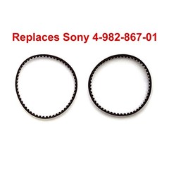 Replacement 4-982-867-01 Belts for Sony 200-Disc CD Changers S2M-112 2mm