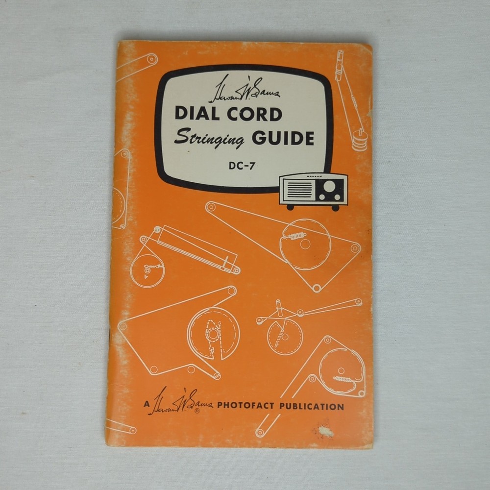 Dial Cord Stringing Guide, DC-7 Sam’s Photofacts 1959