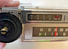Audiovox Car Stereo 8 Track AM/FM Radio ID-400 Japan UNTESTED 1970’s