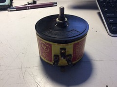 Vintage Ohmite Variable Transformer VT2