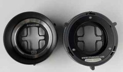 2X CCIR/IEC/AEG NAB HUB Adapters For STUDER A80 A812 A820 C37 TELEFUNKEN M15