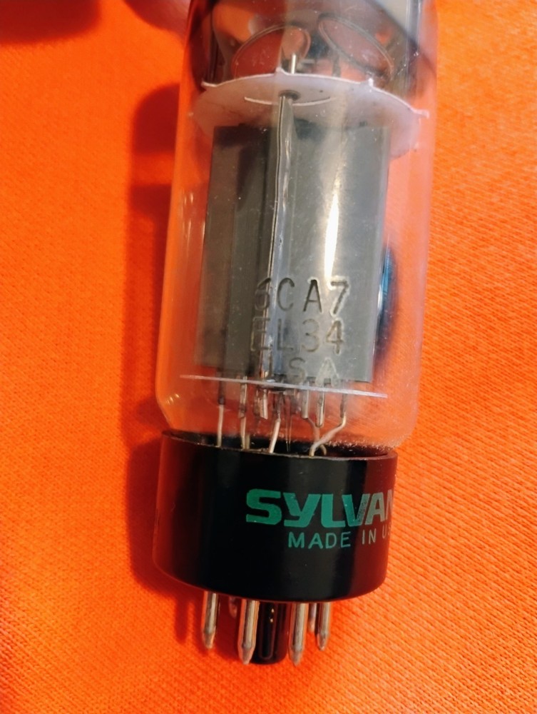 Vintage Sylvania 6CA7 EL34 USA Tube
