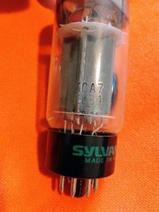 Vintage Sylvania 6CA7 EL34 USA Tube