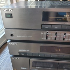 Sony HST-231 Stereo Tuner Cassette Combo Deck – Tested – Good Condition (READ)