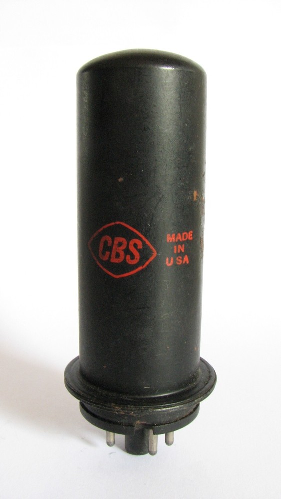 ±1950 CBS 6L6 metal Power Amp Tube – Hickok 539B tests @ 5800, min:3300
