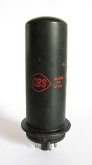 ±1950 CBS 6L6 metal Power Amp Tube – Hickok 539B tests @ 5800, min:3300