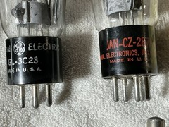Lot Of 10 Rare Rectifier Vacuum Tubes VT-267 578 967 5557 323B 2C23 210-A PJ-28