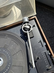 Vintage BIC Model 1000 Electronic Belt Drive Turntable Record Player For Parts