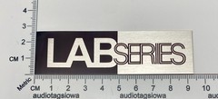 LabSeries Amplifier Badge Insert Custom Made Aluminum Self Stick Lab Series