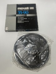 MAXELL UD 35-90 Sound Recording Tape 1800ft Reel to Reel. Open Box