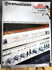 Kenwood KR-7050 High Speed DC Stereo Receiver – Cleaned and Tested