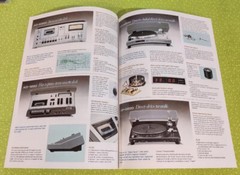 ULTRA RARE! AIWA Full Line AUDIO COMPONENTS Color BROCHURE !! 1970’s