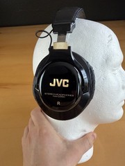 Vintage JVC HA-D990 Digital Reference Ready Audiophile Stereo Headphones WORKING