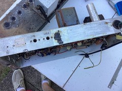 Vintage Hammond ? Organ Tube Amplifier As Is For Parts Lot 34