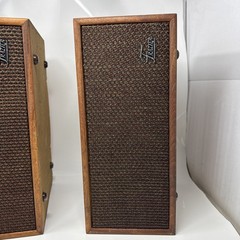 Vintage FRAZIER Bookshelf Speakers RARE 8 Ohms 15 Watts Super Midget READ WORKS!