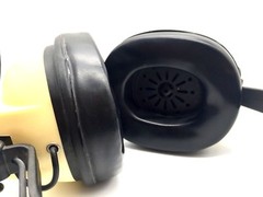 Vintage Sky Stereo Headphones Model V-372 3.5 mm Jack Cushioned Ear Pads Taiwan