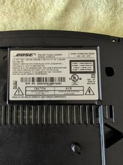 Bose Wave AWRCC 2 top & bottom shell covers White Replacement