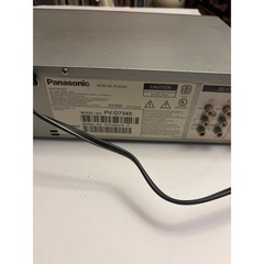 Panasonic PV D734S Silver VHS VCR DVD Player Combo Recorder Recorder