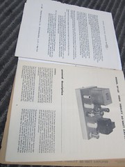 2 Vintage Eico HF-60 Instruction Manuals, Specs, Vintage USA, 12+16 Pages