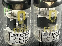 1x RFT-RWN ECC83/12AX7 MATCHED 1/2/3/More TEST IN PHOTO NOS Vintage Germany