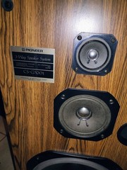 Vintage Pioneer Speakers CS-C7001 Both Tested Both Sound Great