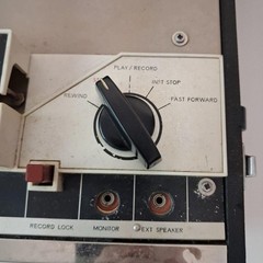 Vintage Masterwork M-700 Portable Reel To Reel Tape Recorder Untested-For Parts