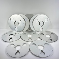 (Lot of 10) Audiotape Metal Tape Reel 10.5″ x 1/4″ Take Up