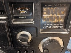 National RQ-585 FM MW Radio Cassette Recorder Boombox Junk Japan Vintage