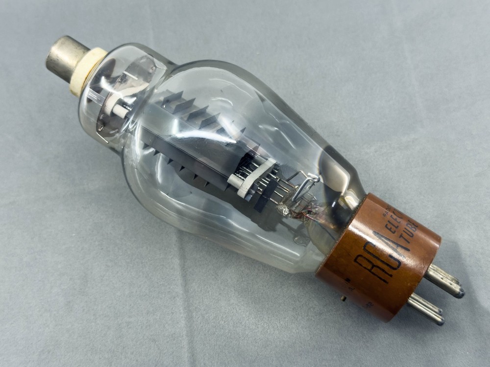 (1) RCA 812A Transmitting Tube Micanol Base Graphite Plate Tests NOS TV-7B/U