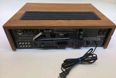 Vintage Sherwood S-7450 CP Silverface AM/FM Stereo Receiver Wood Case
