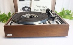 ⭐Dual 1229 Vintage Automatic Turntable Record Player w/ Dust Cover – AS IS Untes