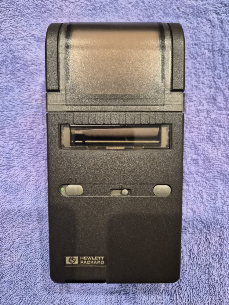 HP 82240A Printer, Black Leather Case, Thermal Paper, HP Power Adapter, Manual