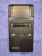 HP 82240A Printer, Black Leather Case, Thermal Paper, HP Power Adapter, Manual
