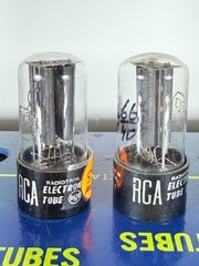 Matched Pair RCA 5Y3GT Tested Like NOS Tube