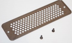 Rear Vent Grill Cover Plate – Zenith Z565W Turntable Record Player Stereo Part