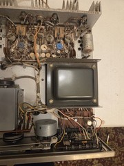 Vintage Fisher 800-T AM/FM Stereo Receiver 800T Tested Working For Parts Repair