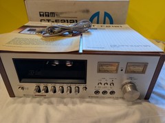 Pioneer CT-2121 Wood Cabinet Cassette Deck in Box with Manual