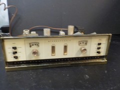 vtg Stromberg Carlson SR 445 A AM/FM Tube Tuner TESTED WORKS