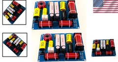 2PCS 3-Way Speaker Crossover 300W Frequency Divider HiFi Audio Loudspeaker