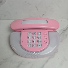 VINTAGE Pink 90’S RAINBOW PHONE RING FLASH TELEPHONE YAZUMI TAIWAN