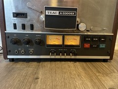 VINTAGE TEAC A-3300SX STEREO REEL TO REEL PLAYER TAPE DECK WORKS **check Photos