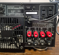 Vintage Kenwood KR-X1000 audio-video surround receiver
