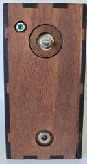 THE ORIGINAL Model Boombox Dribble Wood Laser Engraved by Jake Mize